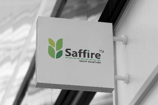 Saffire upwardly mobile logo